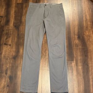 2/$20 Goodfellow & Co Men's Hennepin 32X34 Slim Straight Leg Charcoal Chinos